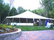 function tent for outdoor wedding western massachusetts